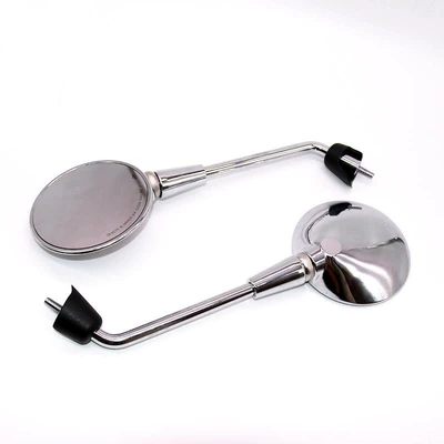 Moxin motorcycle rearview mirror is suitable for Biya Bridge vespa 8 positive and negative left reverse mirror modified mirror (Car mirror)