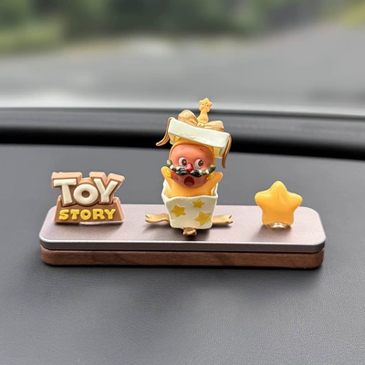 the Car, Car Decoration, Phone Number – Nömrəli dayanma kartı - t-gift-box-star-walnut-parking-sign