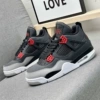 AJ4 carbon gray red