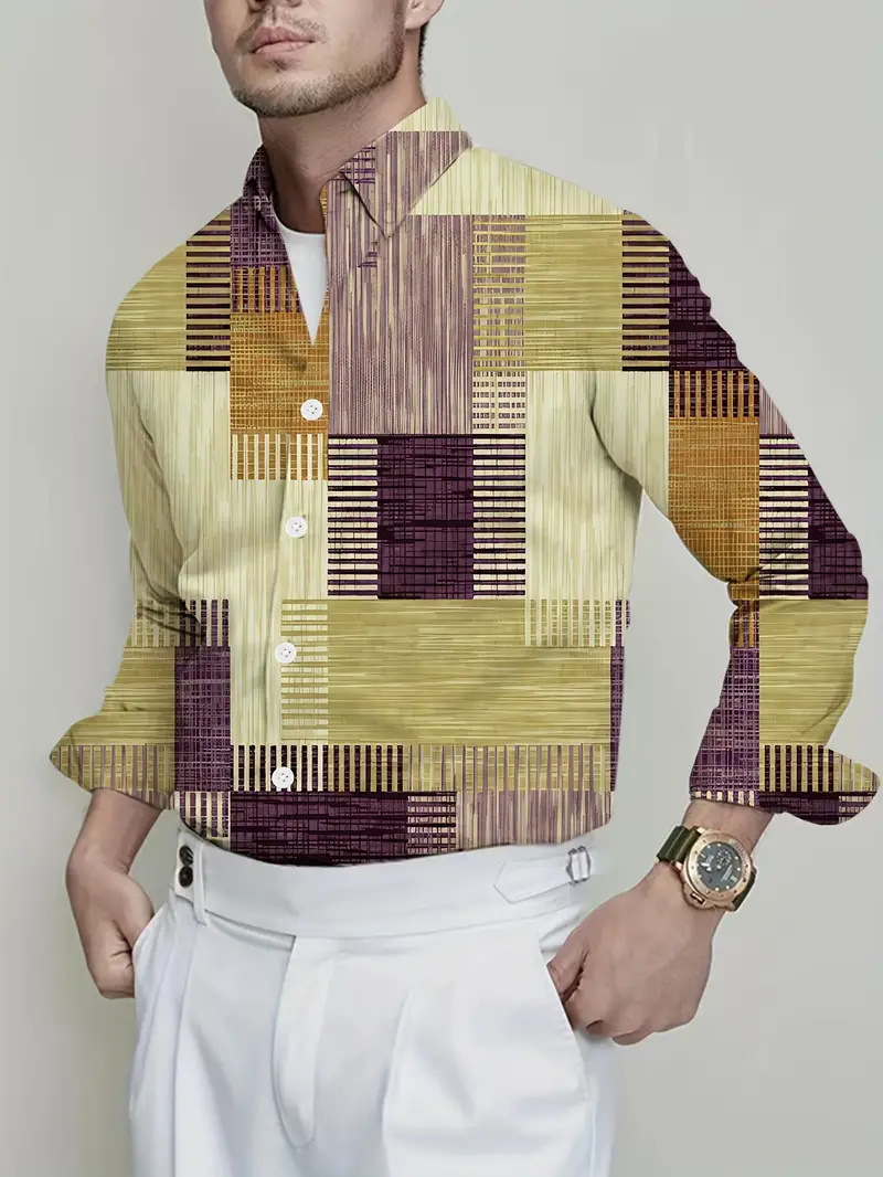 Comercio exterior europeo y americano Amazon 2025 nueva tendencia de la moda casual todo fósforo camisa de manga larga de alta calidad MB12