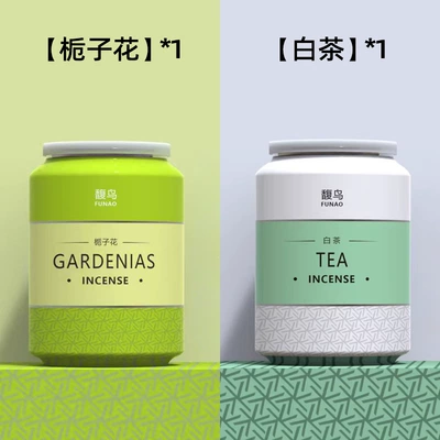 Car Perfume Aromatherapy Model for Home and Car Use - gardenia-white-tea-1-bottle-each