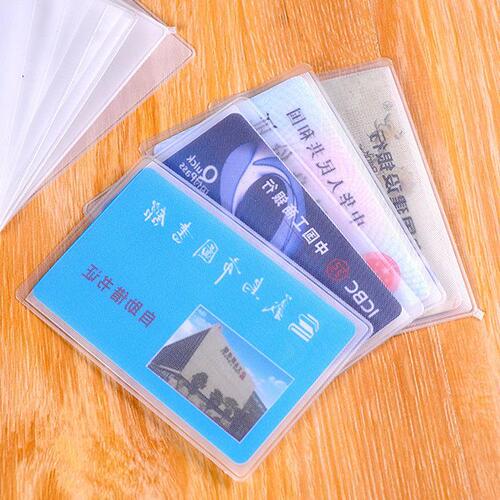 Transparent frosted anti-magnetic cover IC card holder ID card holder Bus card holder Membership card protective cover