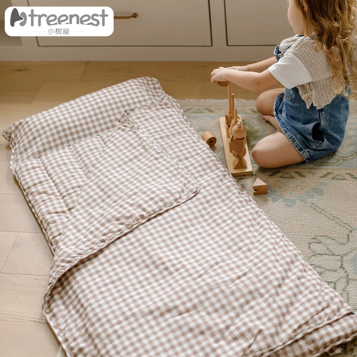 Amazon Конверт Мультфильм Детский Спальный Мешок Европейский и Американский Детский Праздничный Ковер Мягкий Портативный с Подушкой Оптом