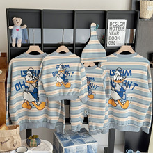 日系亲子装~~男女宝宝秋季婴儿短袖连体衣一家四口三口长袖卫衣