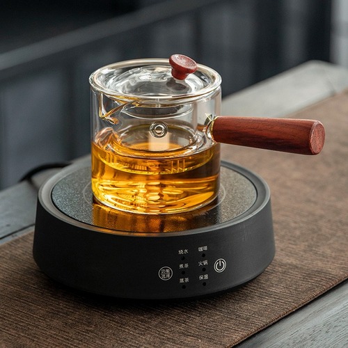 Household small silent electric ceramic stove tea stove Light wave electric ceramic tea stove steaming tea tea set Kungfu tea set accessories