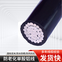 国标抗老化线 铝芯 电线电缆 户外架空150平方室外 铝线