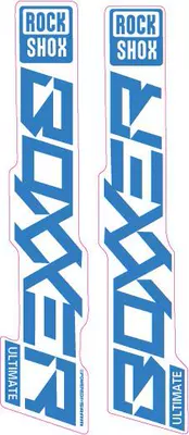 Body sticker: Sticker Rockshox Decal - 11