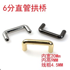 Gift Box Small Handle Alloy 6mm 20mm Jewelry Box Handle Bag Hardware Hand Grip Strap Buckle Purse Arch Bridge
