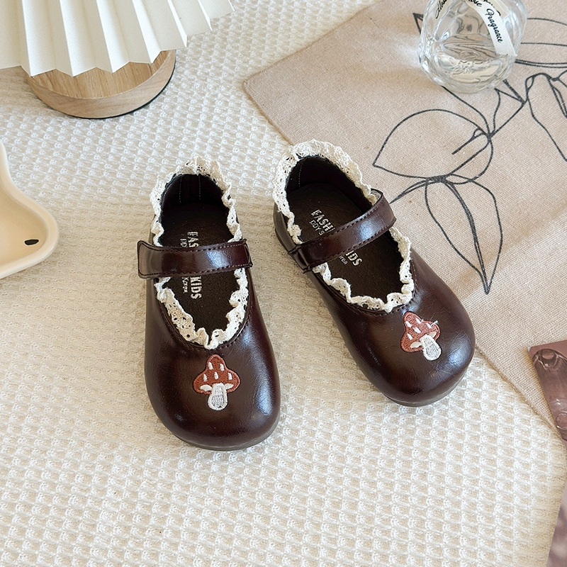 Zapatos de cuero para bebés de niñas 2026 primavera nuevos zapatos de suela suave para niños princesa zapatos de niñas zapatos de bebé image 5