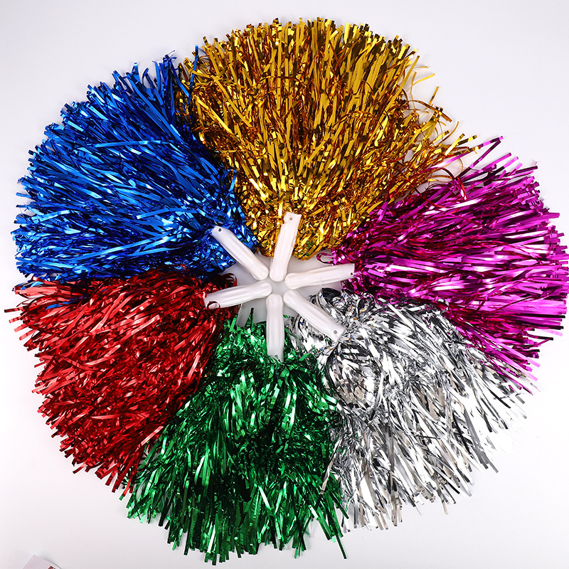 Manija tire Flor de porristas mano flor bailando sacudida de mano tire Flor de porristas mano flor bola de la flor Bola de colores