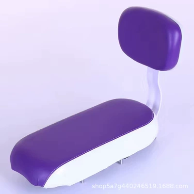 Electric car cushion, Mountain Bike Bicycle Rear - purple-seat-cushion-backrest