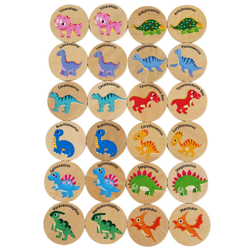 Children's early education dinosaur cognition find the same Lianliankan puzzle exploration memory concentration thinking training toys