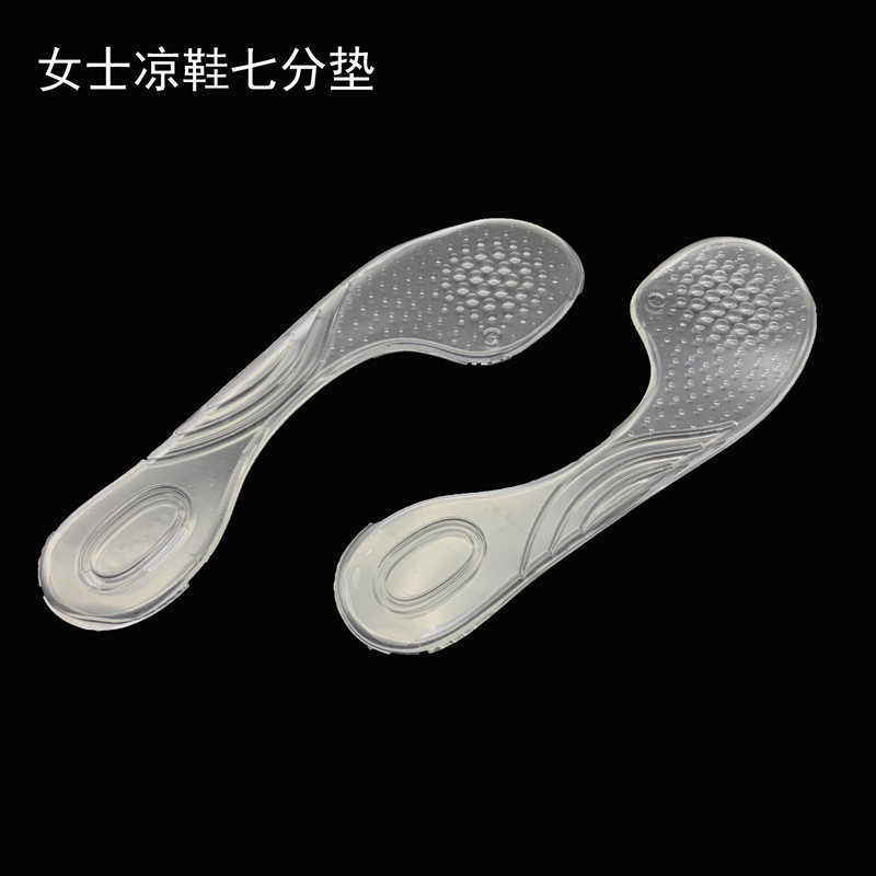 invisible silicone soft wear-resistant non-slip women's sandals