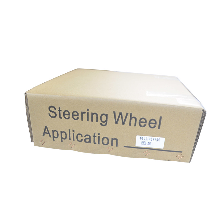 100% Real Carbon Fiber Matte Black Steering Wheel with Black Suede and Black Stitching - For Tesla Model Y - Steering Wheel Modification