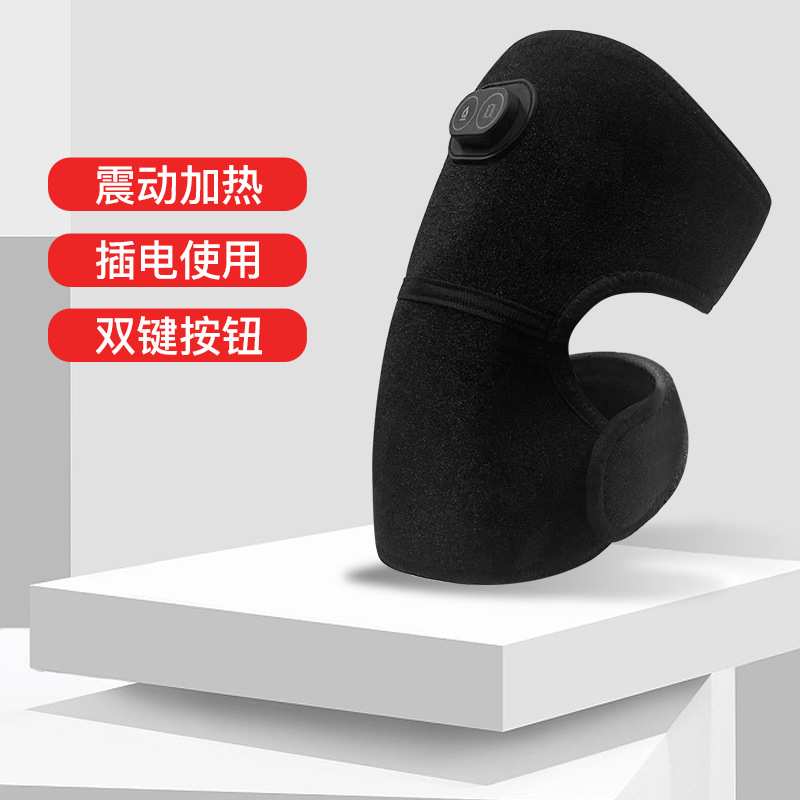 masaje inteligente de rodilla de compresión caliente de vibración para las piernas frías viejas y calentamiento eléctrico de rodilla para el hogar mini masajeador de rodillas