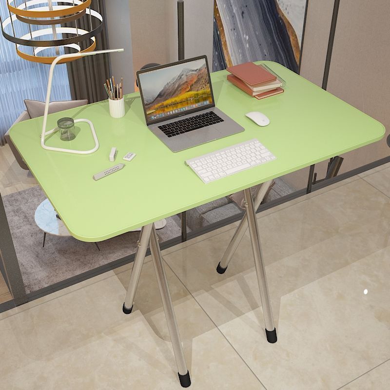 Mesa plegable simple portátil rectangular contra la pared pequeña mesa dormitorio de alquiler mesa de comedor pequeña mesa cuadrada al aire libre