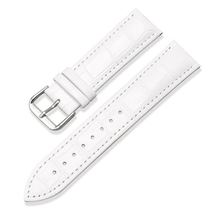 Correa de cuero con aguja de bambú universal para 12 / 14 / 15 / 18 / 20 / 22 / 24mm reloj de pulsera de múltiples tamaños