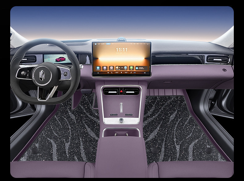 Suitable for Shangjie Z7/Z7T foot mats TPE2026 new model car interior foot mats modification accessories carpet supplies