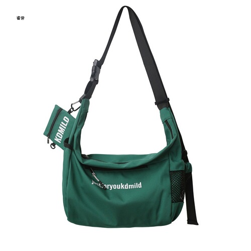 Couple's Single Shoulder Bag 2025 Korean Version, Wise Camping Style Trendy Crossbody Bag for Men, Personal Stylish Casual Backpack for Women