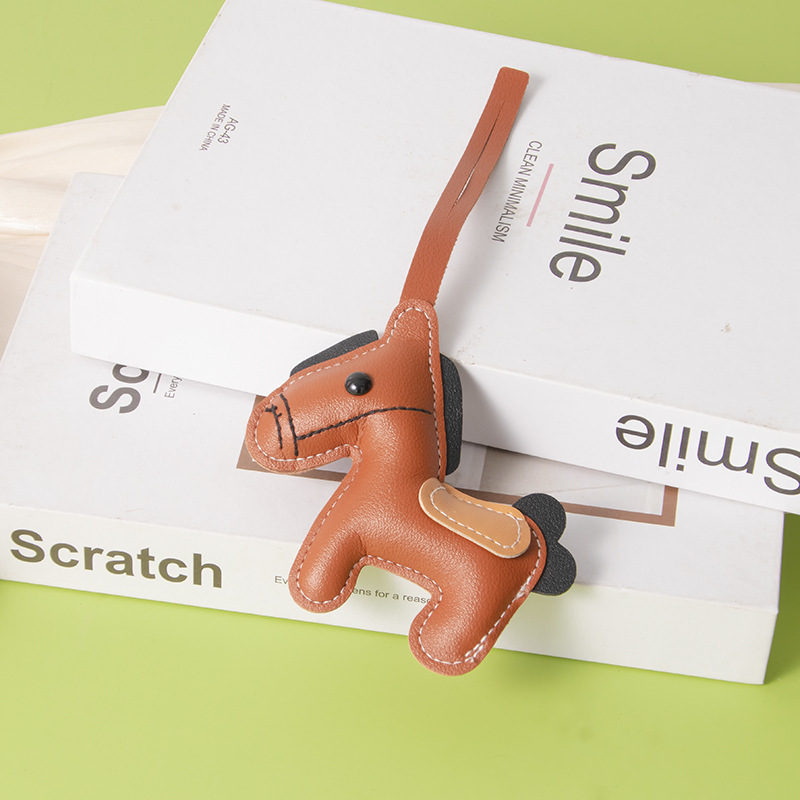 在庫あり馬年レザーポニーバッグペンダントすぐにお金ができます diy ジュエリーアクセサリー miu シリーズペンダントキーホルダーバッチ|undefined