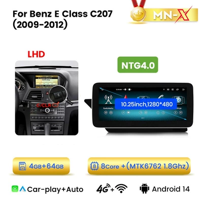 Screen Central Navigation Car – DVD Navigation - mtk-8core-464g-1025inch-ntg40