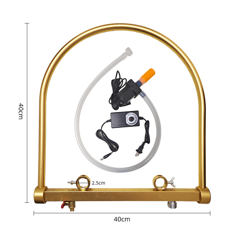 D자형 물 순환 슈트
