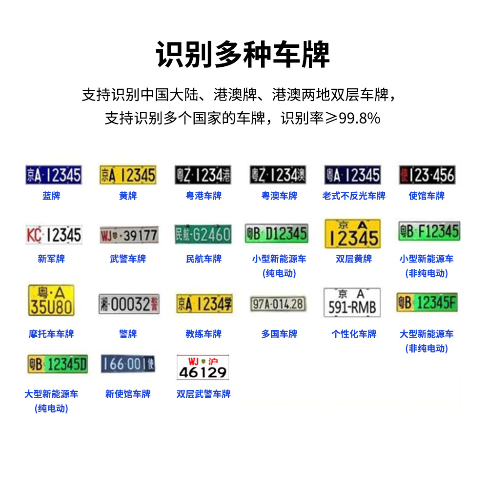 alta definición de tráfico explosivo identificación de matrícula captura máquina todo en uno autopista carretera bayonet máquina todo en uno velocidad de medición remota monitoreo