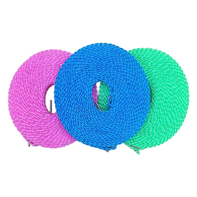 Поколение ветрозащитной нескользящей бельевой веревки, портативной бельевой веревки для дома и улицы, линия сушки прозрачных пакетов OPP, Бесплатная