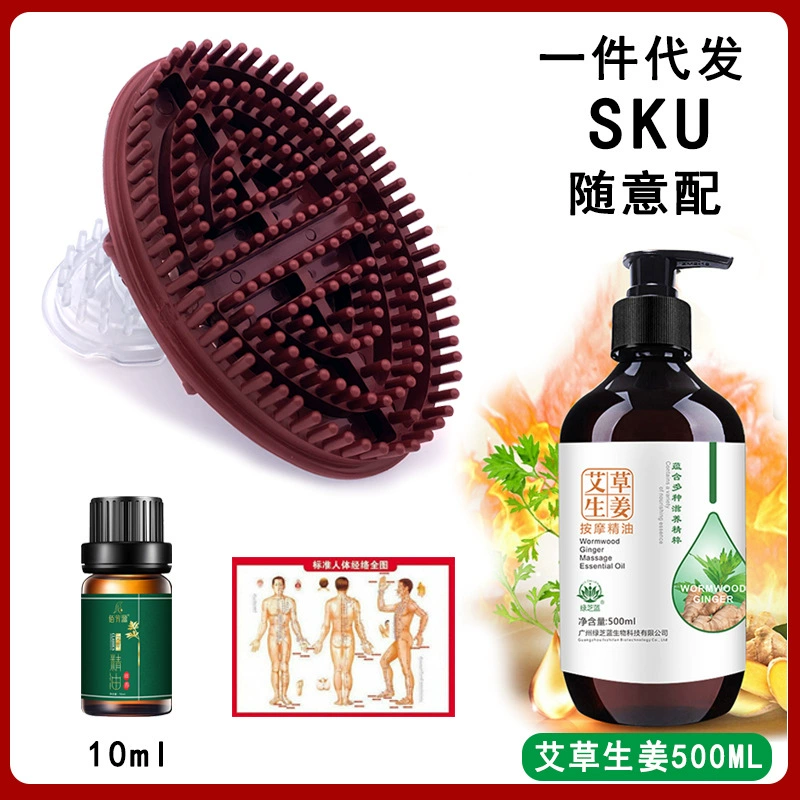 Поколение щетки волос щетки Козерога щетки масла тела щетки Козерога и массажа живота 5 элементов талии и живота