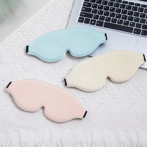 3D Stereoscopic Eye Mask with Slow-Rebound Memory Foam | Comfortable, Breathable, and Adjustable | Manufacturer Wholesale