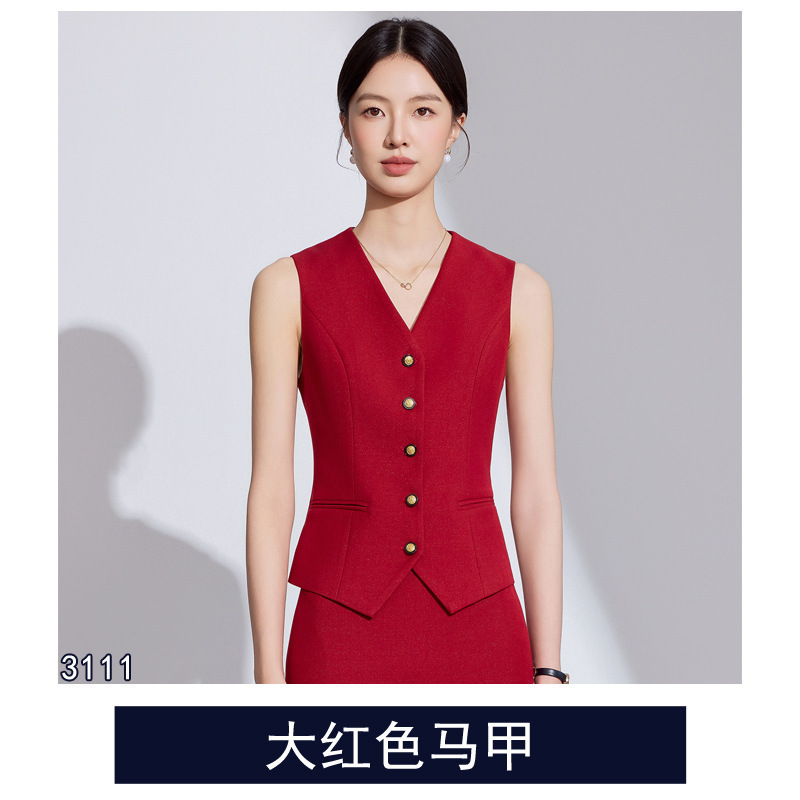 职业装西装套装女秋冬装气质女神范西服珠宝酒店经理美容师工作服|undefined