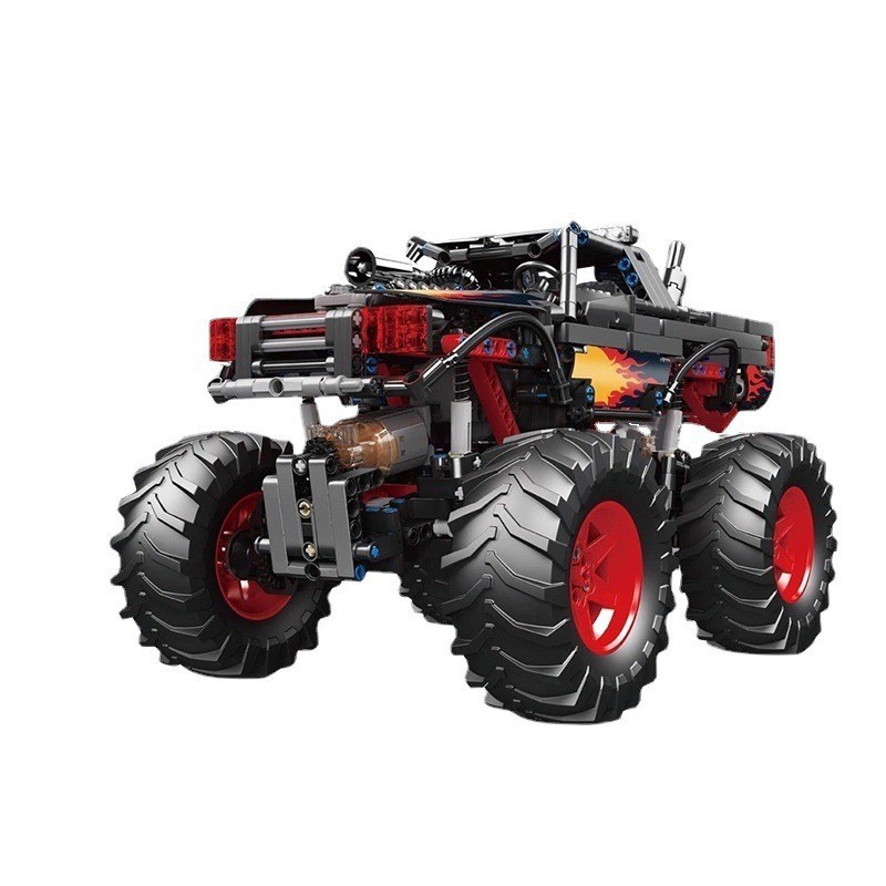 Yuxing Technology Series 18001-38 Climbing Desert Racing Juegos de rompecabezas para niños Bloques de construcción de juguete Modelo de control remoto