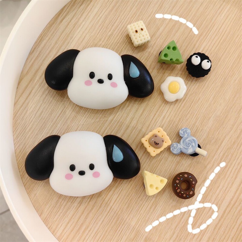 In-Stock Quick Delivery Ins Cute Fun Cheese Hole Shoe Shoe Buckle Accessories DIY Creative Detachable Shoe Decorations