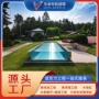 施工有机无边际亚克力游泳池