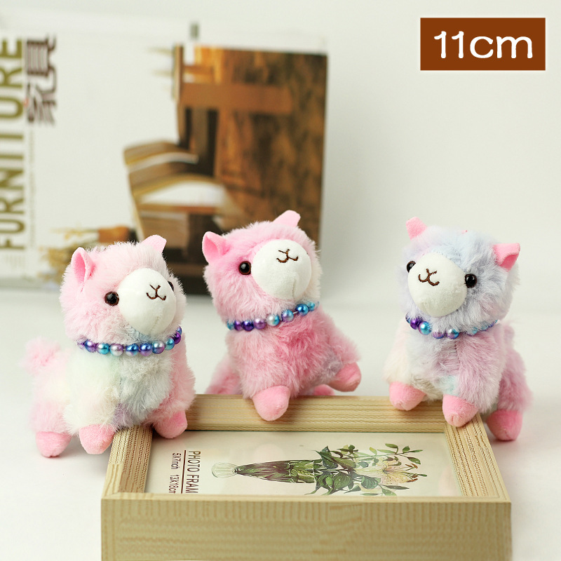 Muñeco de Peluche Colgante 4 Pulgadas de Fibra de Poliéster para Máquina de Peluches y Llavero