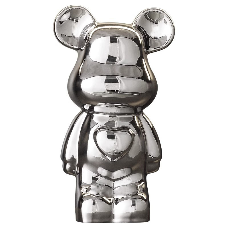 軽奢風テレビ台 漫画風ハートベア ネットで話題のベア飾り トレンドブランドkaws ブロックベア 新居リビング 大型