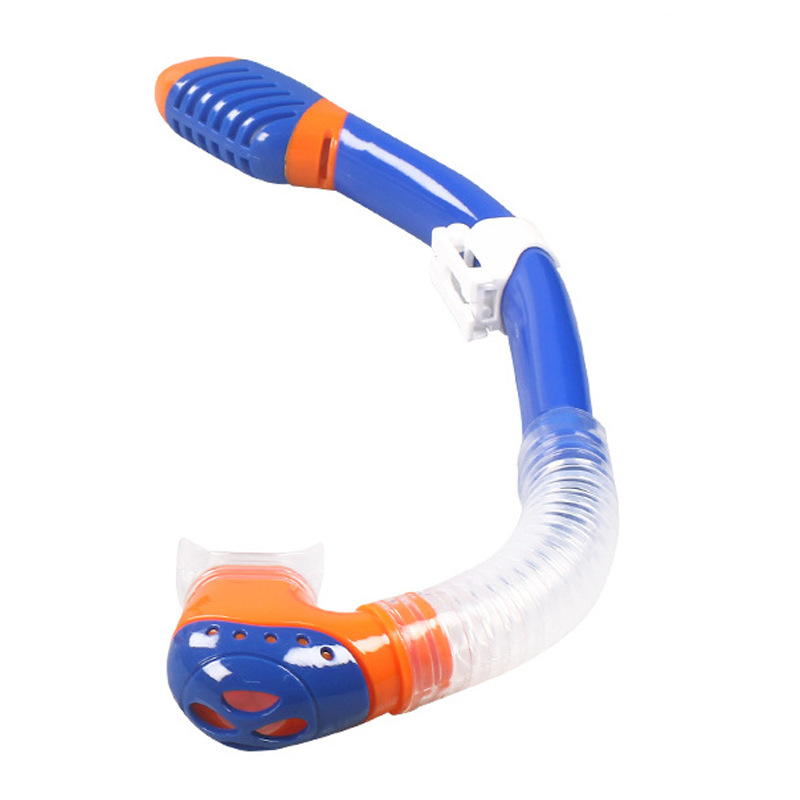 Professional children's snorkeling set with high-definition anti fog large frame nose protection integrated diving mask_voghion.com