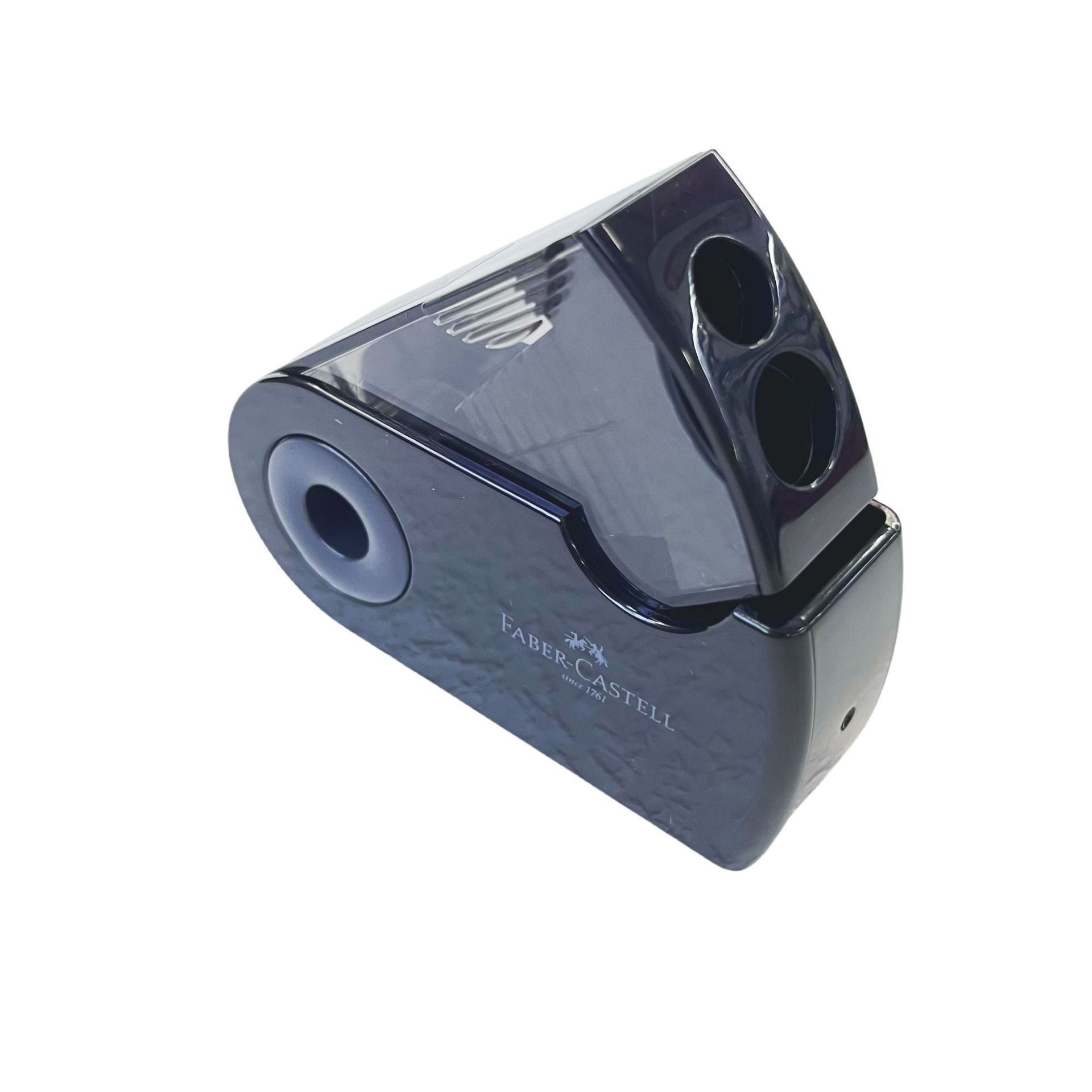 Sacapuntas de lápiz Faber-Jia alemán 1827 Sacapuntas de lápiz de un solo agujero de doble agujero Sacapuntas de lápiz de dibujo de plomo de color Sacapuntas de lápiz de Estudiante