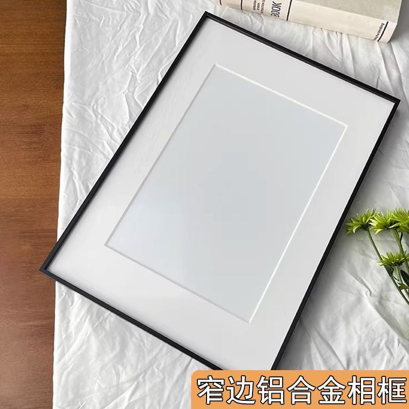 Aluminum alloy photo frame, diamond painting frame, cross-stitch frame, gold, black, silver, brushed, simple, high-quality decorative picture frame Aluminum alloy photo frame, diamond painting frame, cross-stitch frame, gold, black, silver, brushed, simple, high-quality decorative picture frame