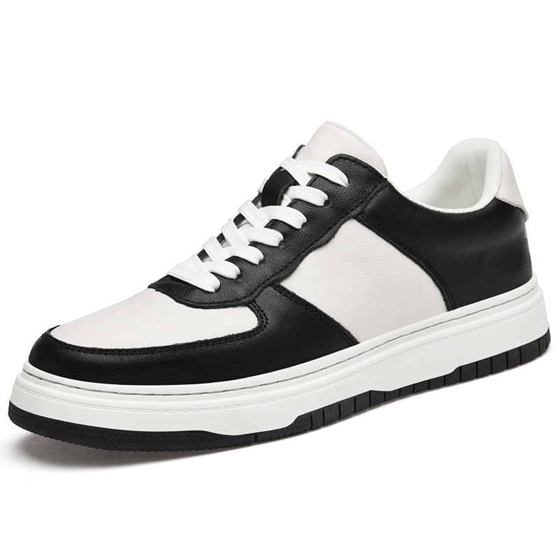 First layer cowhide high quality casual AJ Air Force No. 1 plain board shoes fashionable sports leather shoes fashionable shoes casual shoes