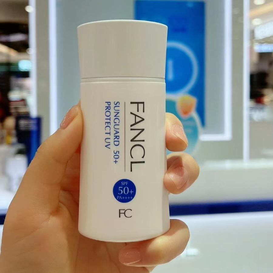 Japan Fancl/Fancl Sunscreen Isolation Cream Physical Sunscreen 60ml Sensitive Skin Pregnant Women 24 Years New Version