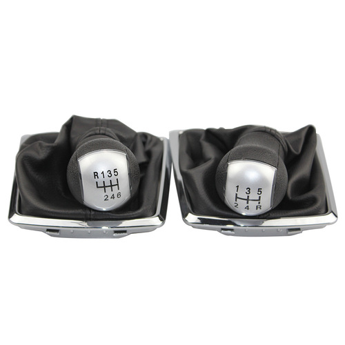 Applicable for Ford Focus Car Parts Black Dust Cover Silver Gear Shift Lever Shift Knob
