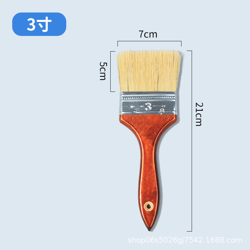 Thickenedlong 3inch ;bristle brush;bristle