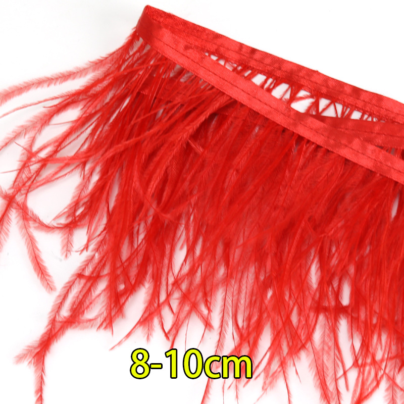 Plumas rojas al por mayor boda jardín de infantes diy plumas hechas a mano pieles de pavo pendientes de plumas de ganso accesorios accesorios de ropa image 30