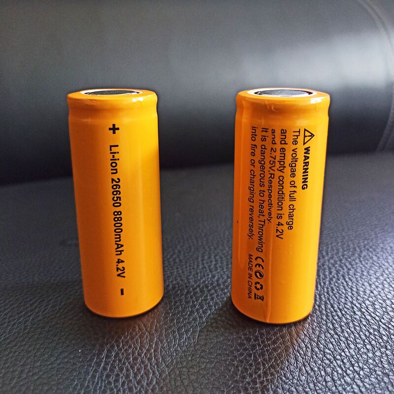 大容量26650锂电池3.7V/4.2V白激光强光手电筒可充电池高动力锂电|undefined