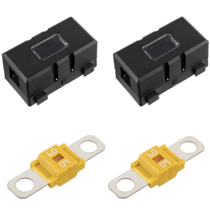 亚马逊热销ANS-H汽车保险丝座叉栓式保险丝40A-200a亚马逊