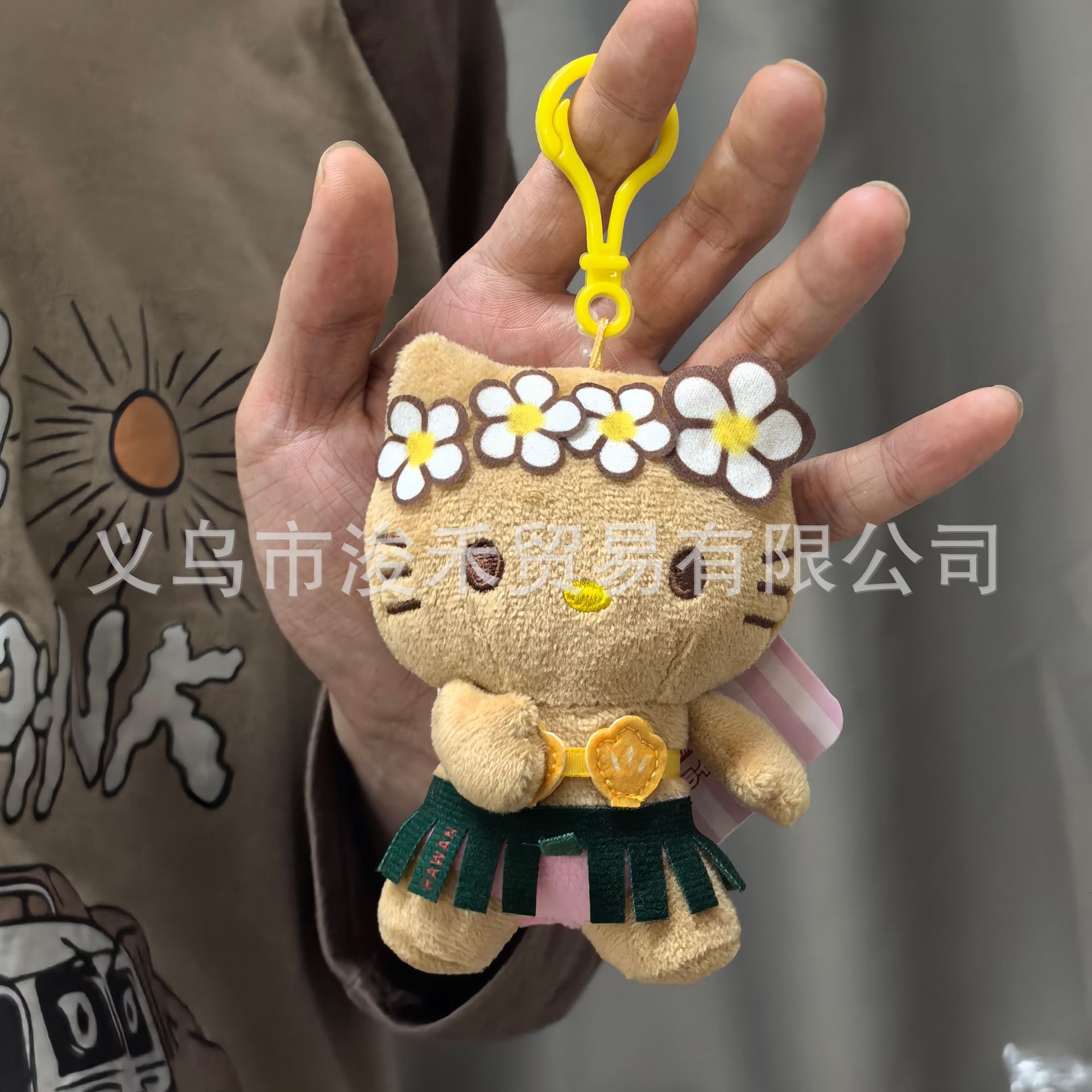 Amor hellokitty muñeca colgante llavero colgante bolsas de regalo bolsas de peluche lindo muñeca colgante lindo