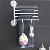 Home Supplies Punch holes Use rotate Towel rack activity Shower Room Restroom Wall hanging towel bar Shelf