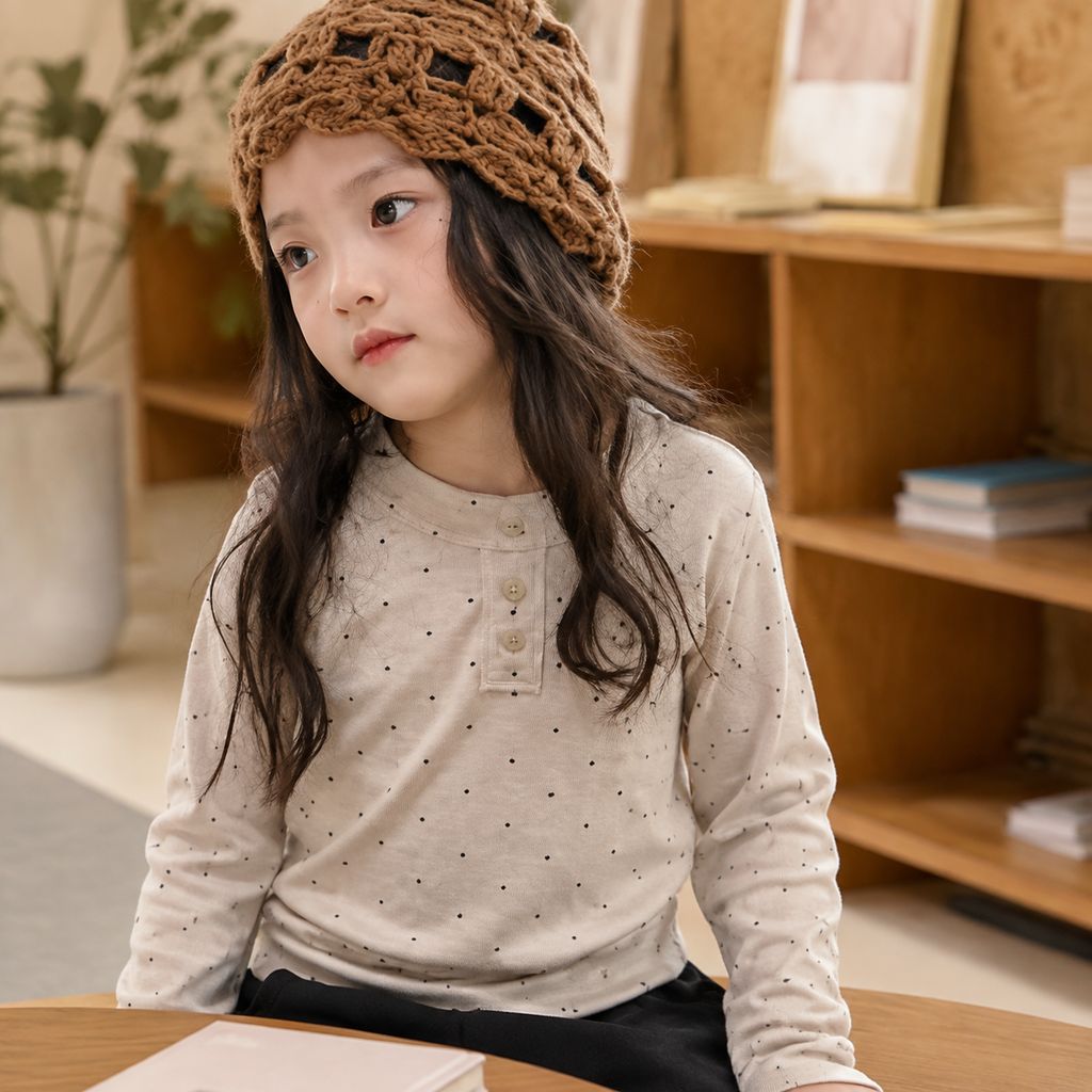 女童街头碎花娃娃领卫衣女宝宝小童幼儿园活动百搭简约套头上衣衫