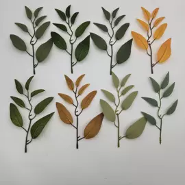 仿真枝叶和树;仿真绿植;仿真植物配件